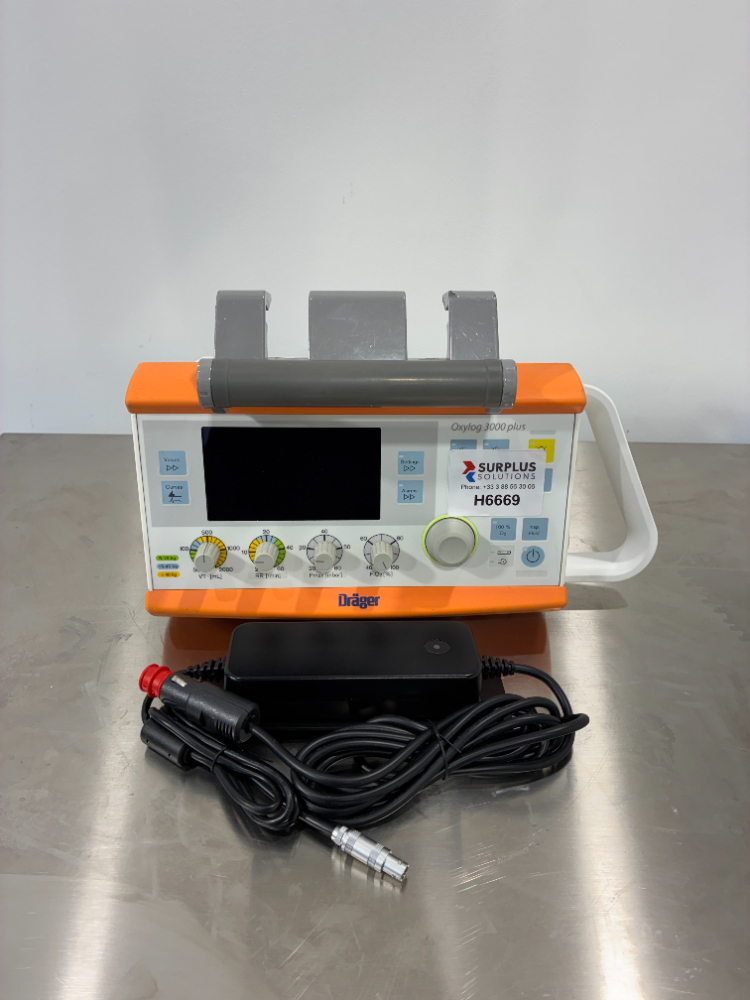 Image of Dräger Oxylog 3000 Plus - Ventilation